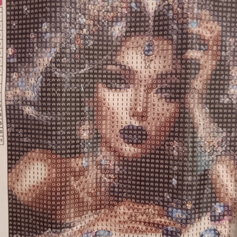 Diamond Painting Kit with Woman Design 20x20 - Picture 3 of 5